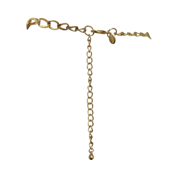 Chico's Black and Gold Statement Necklace - Picture 2 of 4